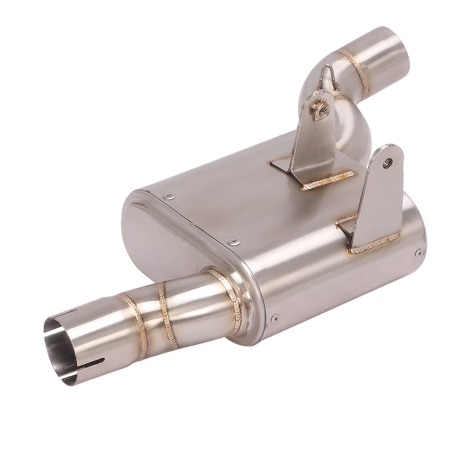 Motocyklowe tłumiki końcowe Rura Wydechowa Motocykla Rura Pośrednia Ze Stali Nierdzewnej Slip On 51mm Tłumik Dla CFMOTO Dla CLX 700 Dla CLX700 2020-2022
