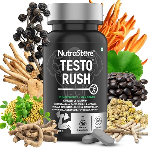TestoRush | Testosterone Supplement for Men | Blend of 10 Powerfu...