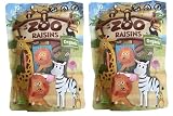 La grafica colorata con animali dello zoo rende il prodotto adatto come snack scolastico o merenda sana. L’uvetta è ottenuta da uva essiccata ed è naturalmente dolce, ricca di fibre ed energia.