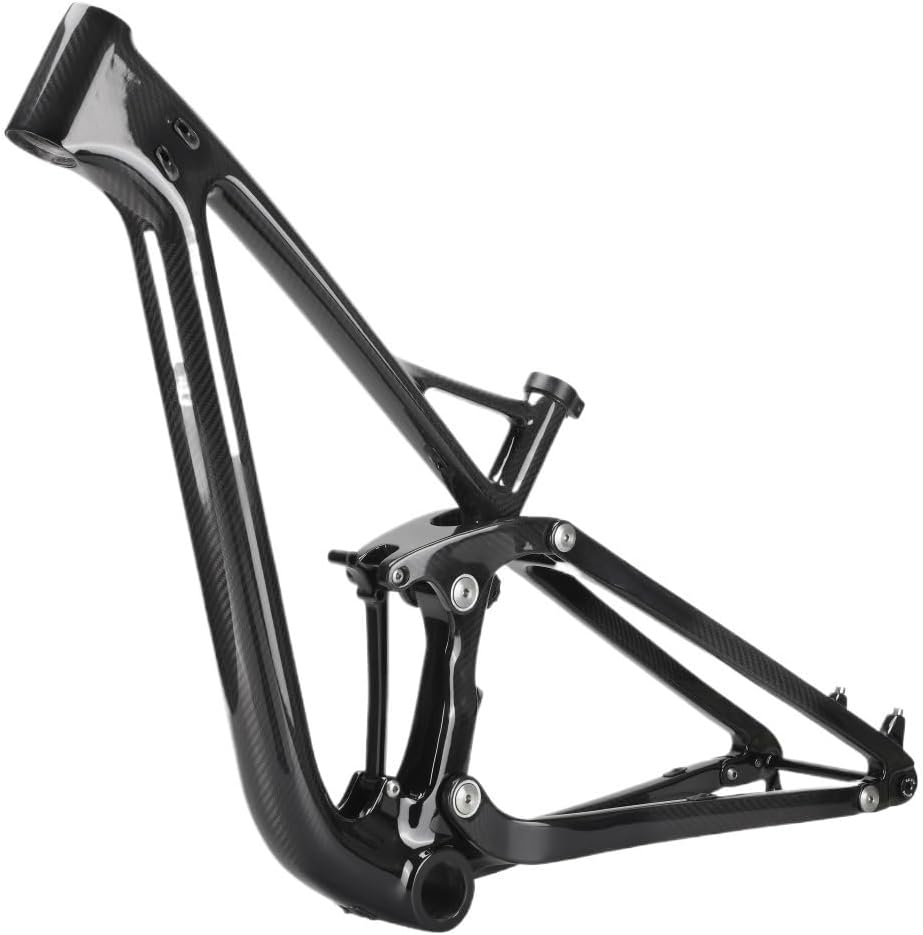 29er Carbon Bicycle Frame Twill Full Suspension Mountain Bike