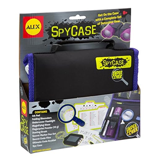 Alex Undercover Spy Case Detective Gear Set Kids Spy Kit