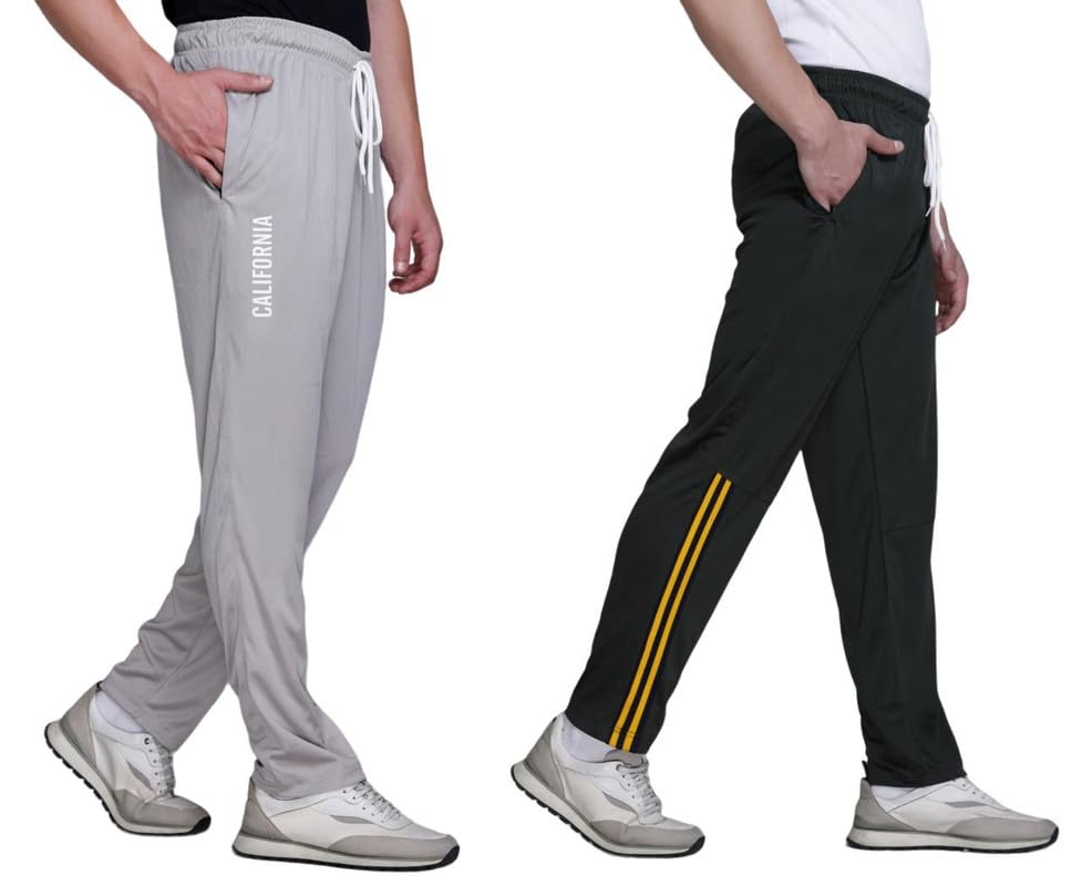 hvbk Men Track Pants (PIK-02-GREY-02-OLIVE-COMBO)-picture-56