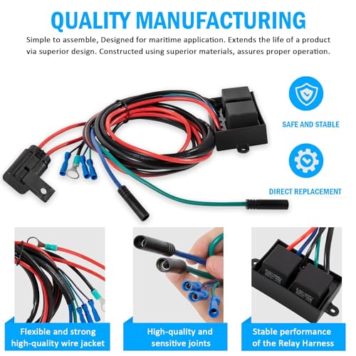 Repuesto Kit de Cableado Relé Solenoide de Arranque para Placa de Elevador Hidráulico Atlas Series 2014 en Adelante miniatura 5