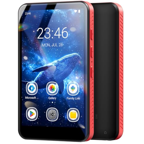 MECHEN 96GB Android MP3 MP4 Player, 4 Inch Touchscreen, Bluetooth & WiFi, Built-in Speaker, Compatible with Spotify, Amazon Music, Pandora, Audible, Google Play Store