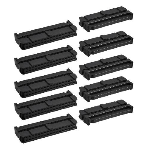 Conector IDC Socket 34 posiciones negro pack 10 piezas miniatura 1