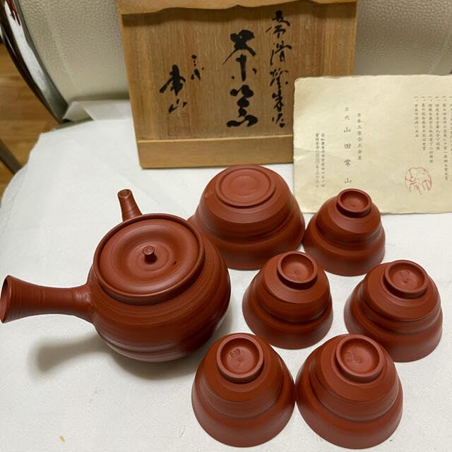 人間国宝 三代山田常山　茶注 常滑焼 朱泥 人間国宝】常滑焼 三代山田常山 朱泥茶注 – SEIKADO