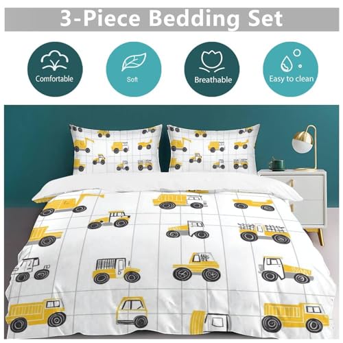 Parure de lit en microfibre douce premium avec finitions soignées - 6