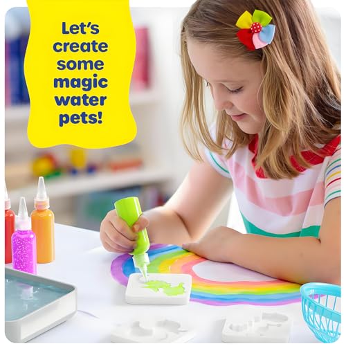 Magic Water Elf Toy Kit,12 Colors 3D DIY Water Gel Beads Kit with 14 Animal Molds,Complete Water Toy Set with Storage Box,Handmade STEM Craft Kits for Boys Girls Age 4+, Birthday Christmas Gift - Image 2