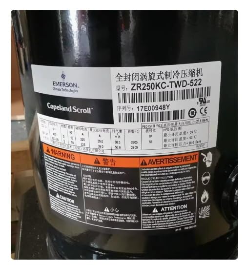 Available for Copeland Scroll Motor Compressor ZR250KC-TWD-522 ZR300KC-TWD-522 ZR310KC-TWD-522 ZR380KC-TWD-522 General Accessories (ZR310KC-TWD-522)