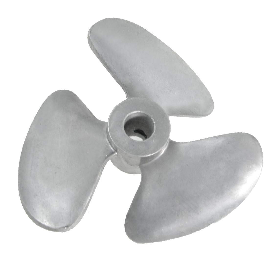 X-DREE Silver Tone Aluminium Cooling Fan 3 Leaves for DC AC Motor (64d526a6-a222-11e9-8d7c-4cedfbbbda4e)