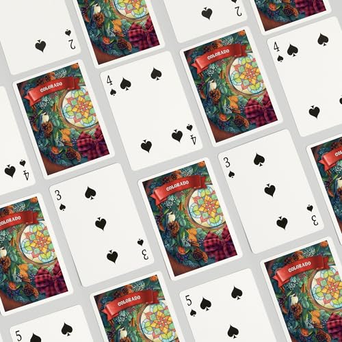 Lantern Press Baraja de 52 Cartas Poker miniatura 4