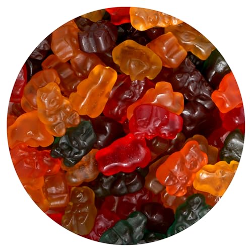 Hampton Gummy Bears 12 Flavor 2 Pound Bulk Bag
