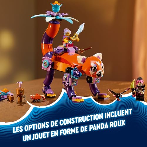 LEGO DREAMZzz Les Animaux des Rêves d’Izzie - Œuf Magique pour Enfants avec Les Minifigurines d’Izzie et de Dizzy et des Créatures Fantastiques - pour Les Filles et Les Garçons dès 8 Ans 71481