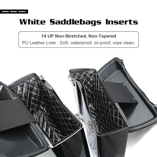 Forros para alforjas Street Glide no estirados, insertos para bolsas compatibles con Harley Road King FLHR, Special FLHXS, Electra Glide Standard FLHT (2014-2023) miniatura 3