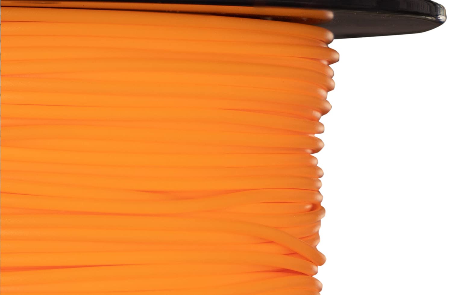 HATCHBOX 1,75 mm jasny pomarańczowy filament do drukarki 3D PLA, szpula 1 kg, dokładność wymiarowa +/- 0,03 mm, filament do drukowania 3D