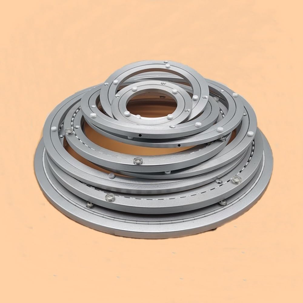 HCZION Giradischi Cuscinetti Silenzioso Giradischi Cuscinetti Base Piatto Rotante per Tavolo da Pranzo Rotonda Base Girevole Heavy Duty per Ristorante Decorazioni (Size : 80cm/32inch)