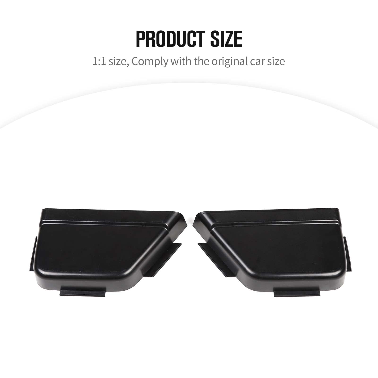 Tasca portaoggetti per Porta Posteriore Tasca Organizer per Jeep Wrangler JK 4 Porte 2011-2018, Sostituzione Rete Porta, Accessori Interni, Nero
