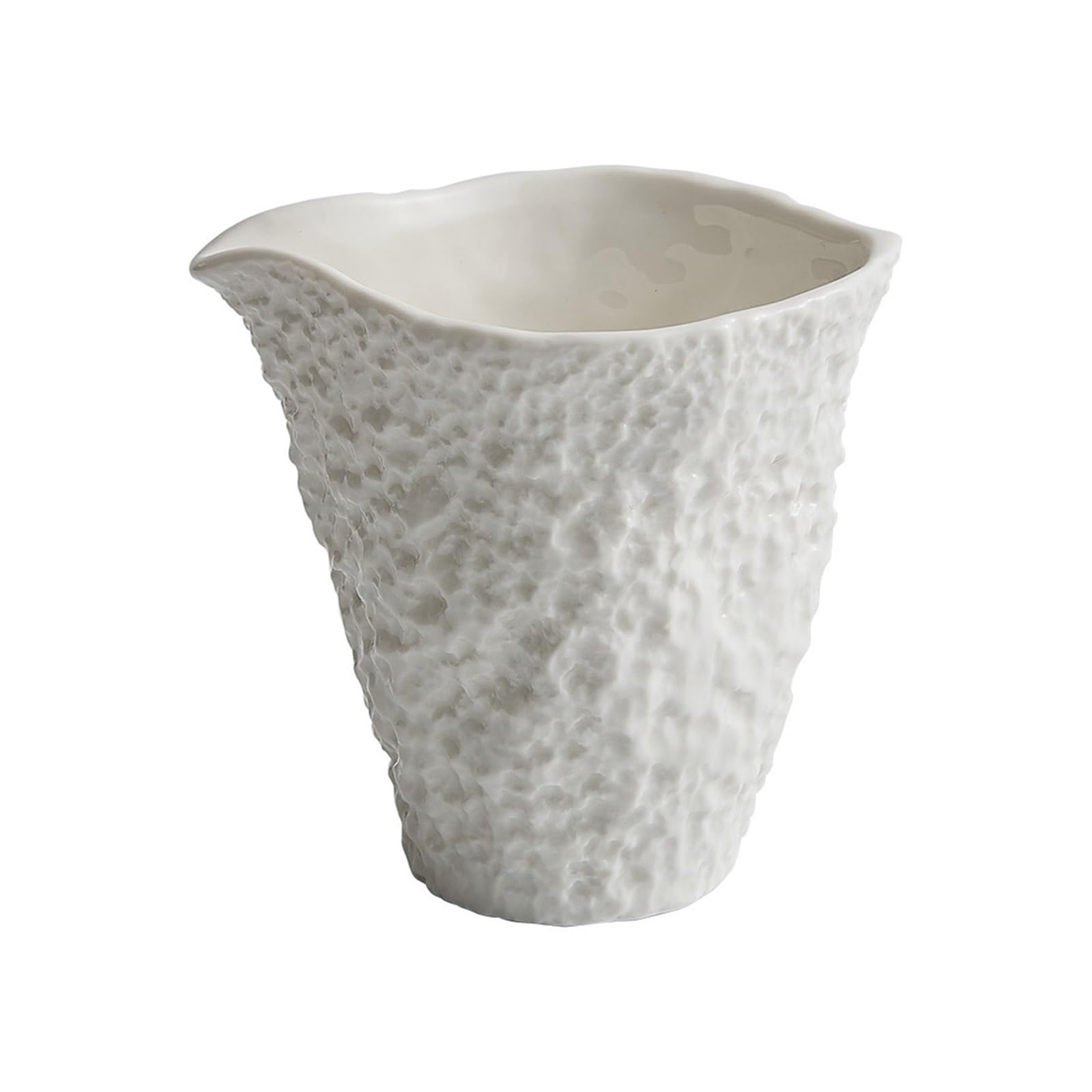 Sauce steak pot motif roche en céramique blanche haute qualité