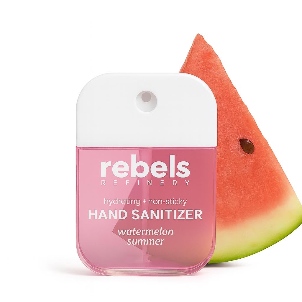 Pocket Sanitizer Toasted Brown Sugar – 1 fl oz Travel Hand Sanitizer | Quick-Dry, Non-Sticky Formula | Perfect for On-the-Go Use (3 Pack, Watermelon Summer)
