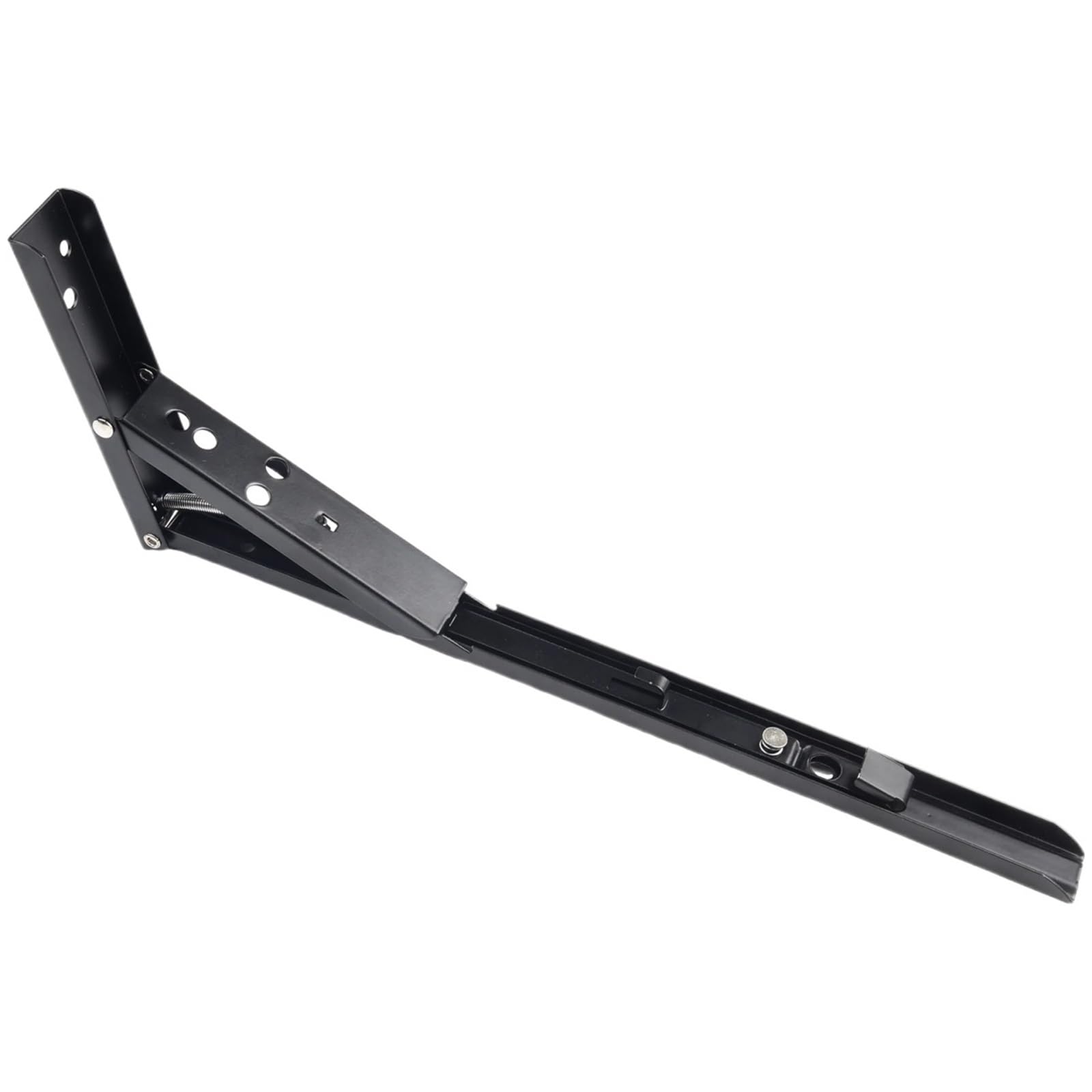 Soporte de ángulo plegado triangular ajustable for montar en la pared, soporte estante for mesa banco, Hardware pesado for muebles, 2 uds Para Montaje(14inch)