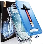 MAGIC JOHN 2 Pack for iPhone 15 Tempered Glass Screen Protector 6.1 inch, Auto Dust-Elimination Installation,Dynamic Island Compatible, HD Clear, Easy Installation