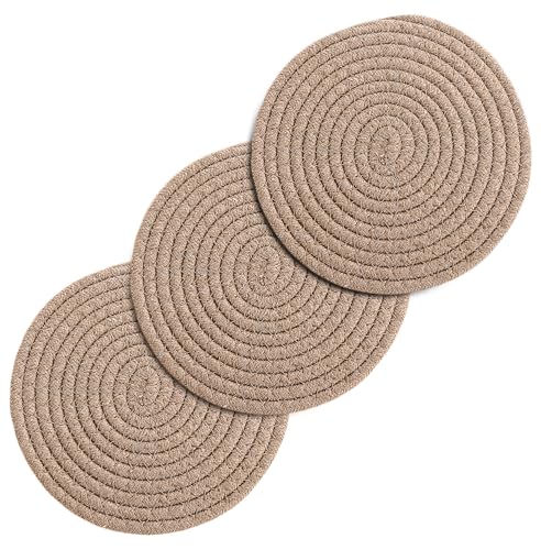 Trivetsforhotdishessetof3trivetsforhotpotsandpansheatresistantpotholdersstylishcoastersperfectforyourkitchen Urban Country Home Decor Trivets for hot dishes set of 3 trivets for hot pots and pans heat resistant pot holders stylish coasters perfect for your kitchen urban country home decor