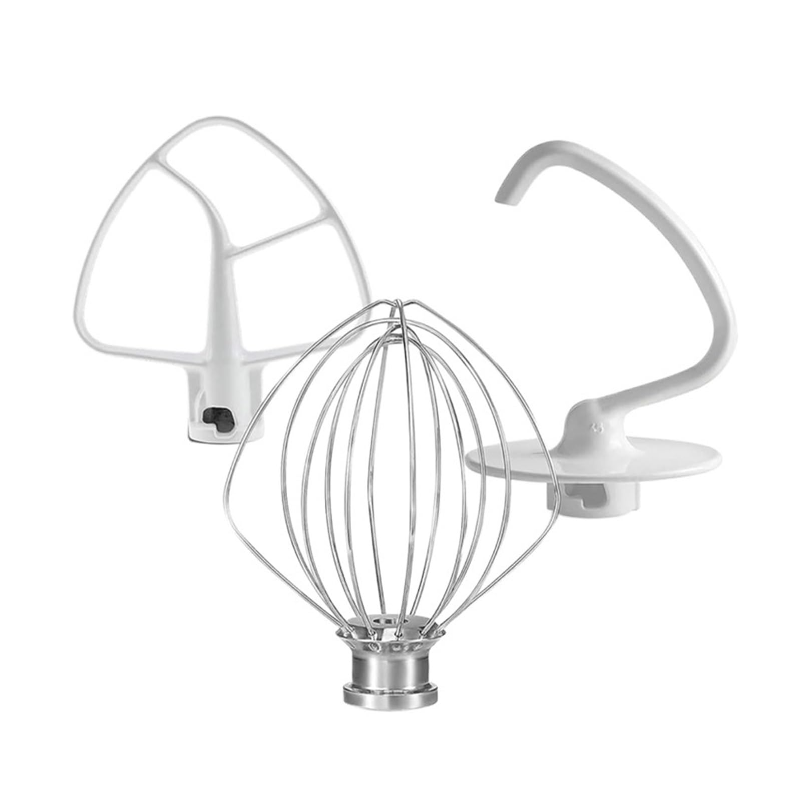 Juego de 3 accesorios repuesto for batidora pie: gancho for masa K45WW / K45DH y paleta mezcladora K45B