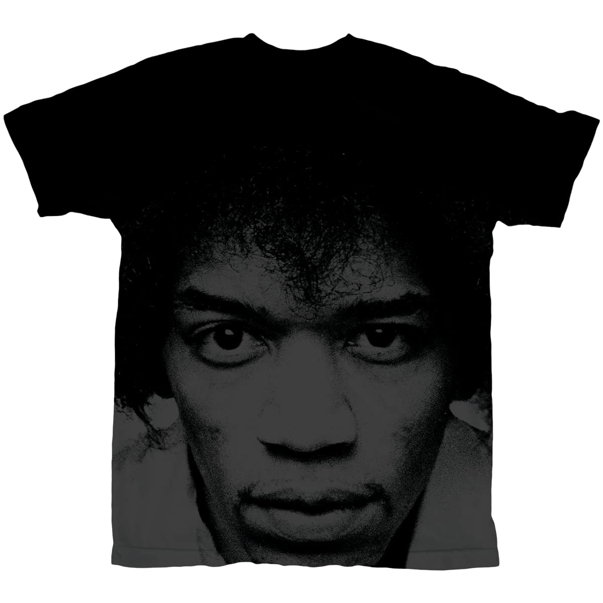 Jimi Hendrix Unisex-Adult Standard Mono Portrait All Over