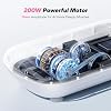 MERACH Vibration Plate Exercise Machine, Vibration Plate 440 Lbs Capacity, Bluetooth and Silicone Pedal, Stimulate Deep Fat, Vibration Plate for Lymphatic Drainage, Vibrating for Weight Loss