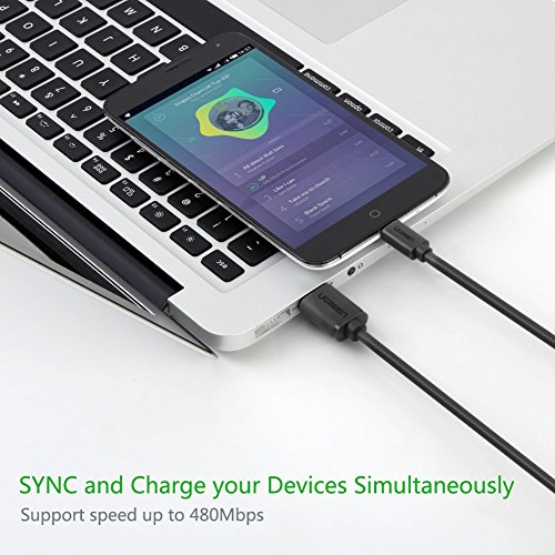 UGREEN 10838 Cavo USB 2 m USB a Micro-USB B Nero