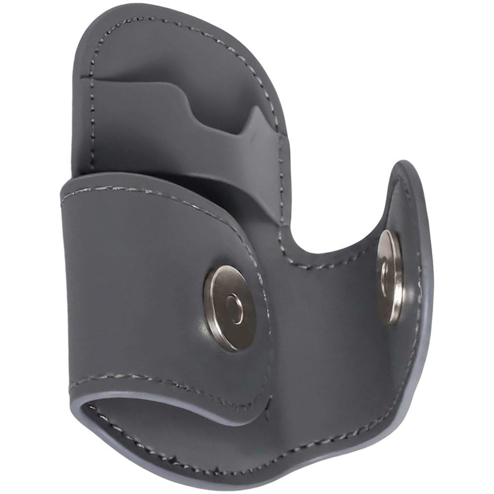Caeanhi Stethoscope Holster Clip Pu Leather Belt Holder for Nurses, Portable Pocket Clip for Most Stethoscopes Medical Nursing Students