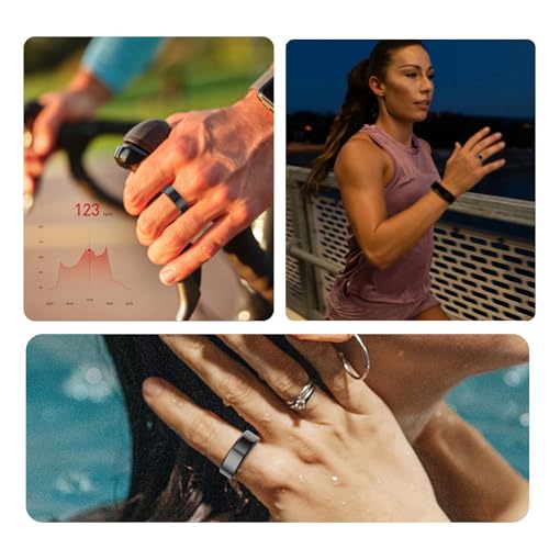 Lewitools Smart Ring Fitness Tracker - Health Heart Rate, Oximetry, Sleep thumb #4