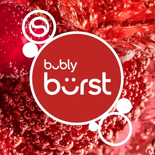 Image of SodaStream Bubly Burst Cherry Lemonade New Pour Bottles (440ml Pack of 4)