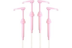 Pink Coffee Syrup Pump Fits Jordans Skinny, Torani, DaVinci