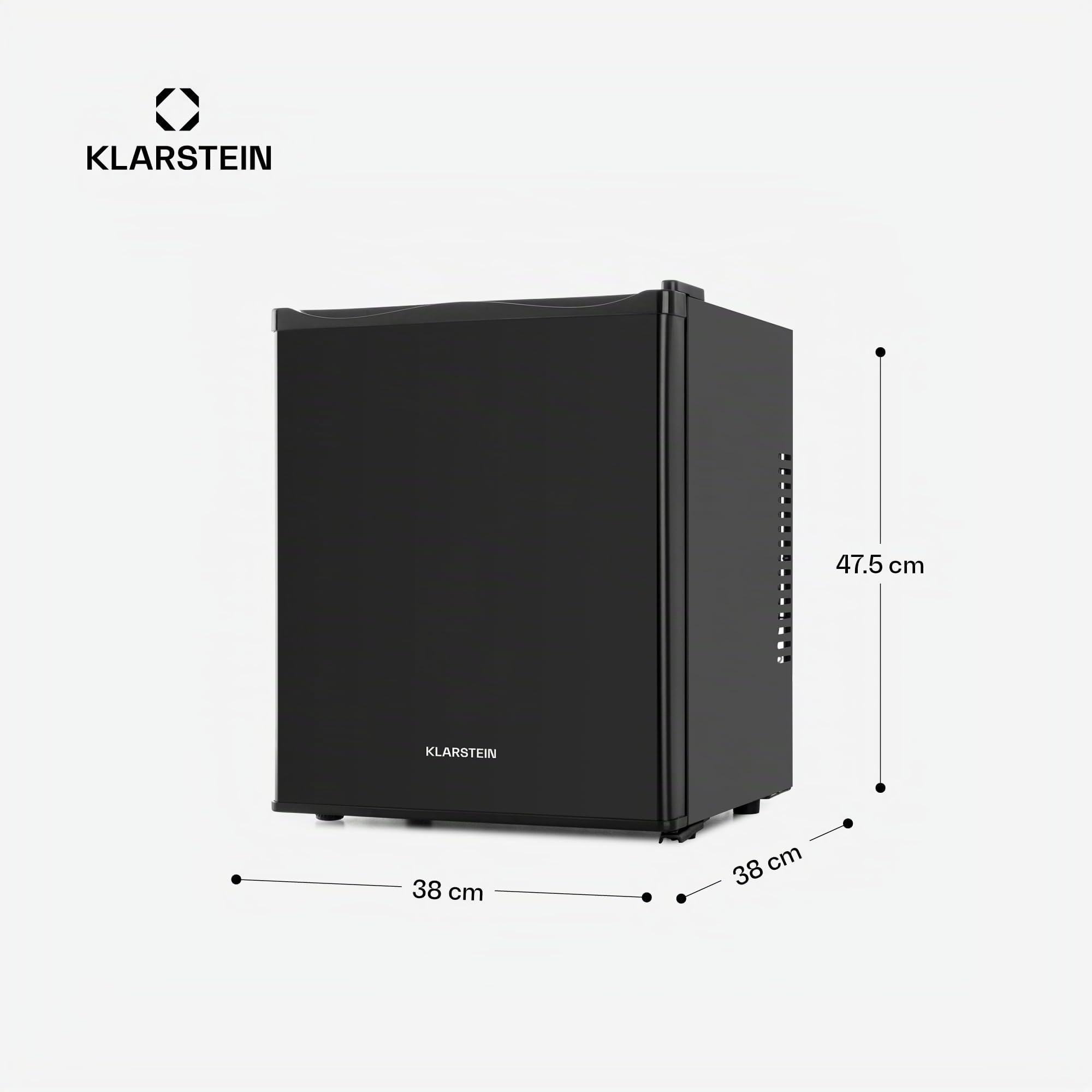 Klarstein Mini Kühlschrank für Zimmer, 23L, für Getränke & Kosmetik, Kleine Minibar, Leise, Verstellbare Ablage, Kleiner Skincare Kühlschrank 5-15°C