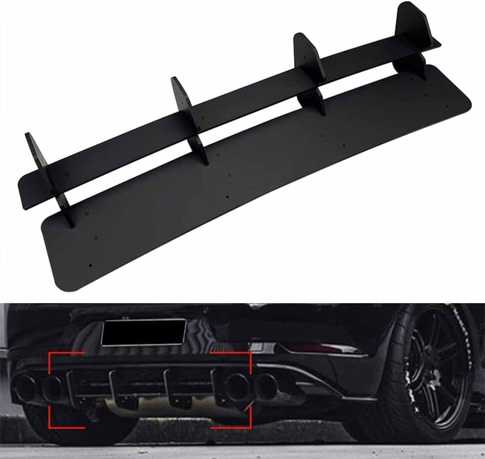 Diffuseur arrière Golf Mk7.5 R spoiler de pare-chocs finition premium - 5