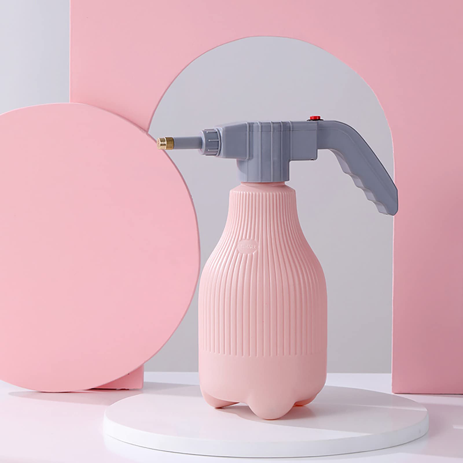 Arrosoir en plastique avec vaporisateur d'eau - 1,5 l - Rose