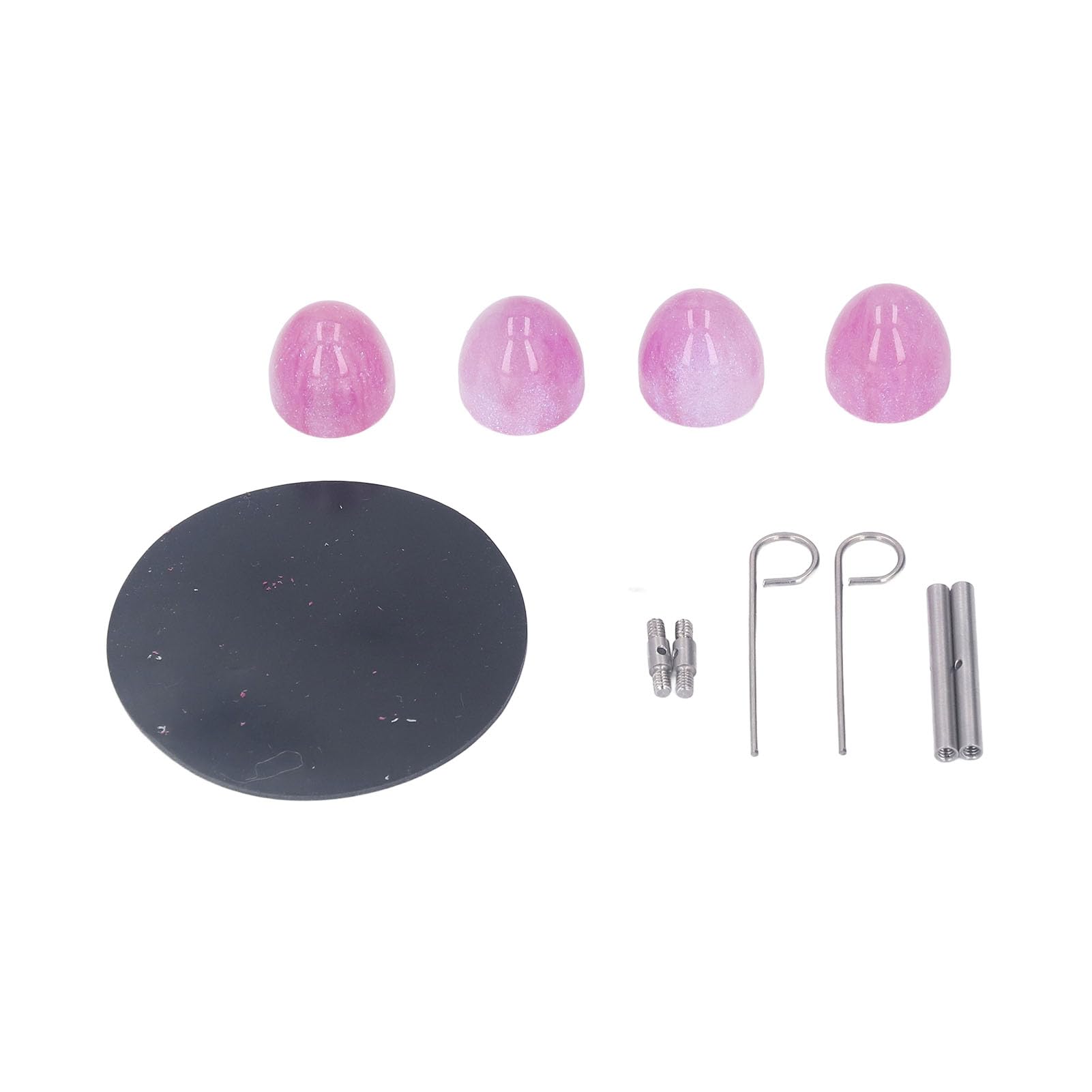 Hamwesh Zestaw Okrągłych Drutów do Robienia na Drutach, od 3,0 Mm do 6,5 Mm Ergonomiczny Drewniany Uchwyt Wymienne Druty Robienia na Drutach, Aluminium Stal Nierdzewna z torbą Przechowywania Czapek