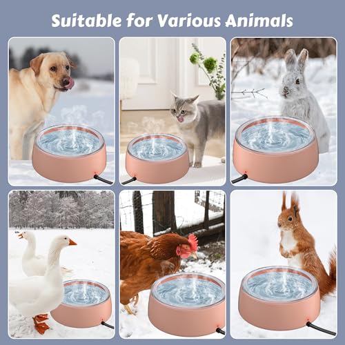 Gamelle d'eau chauffante premium Newget 3L : le choix durable pour l'extérieur - 8