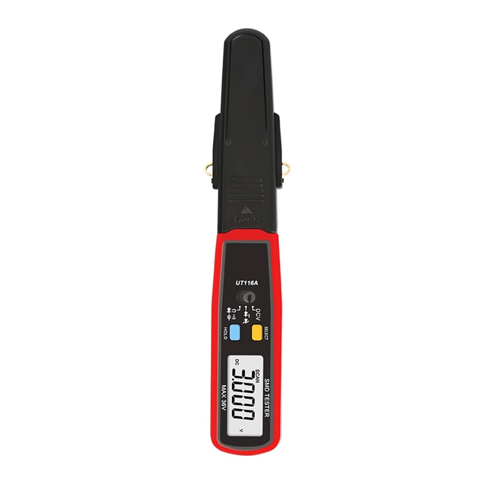 EDEDE Tester Batteria UT116A UT116C SMD. Tester multimetro 36 V Tensione di Tensione Resistenza capacità ZENER DIODE Tester di continuità continuità(UT116C)