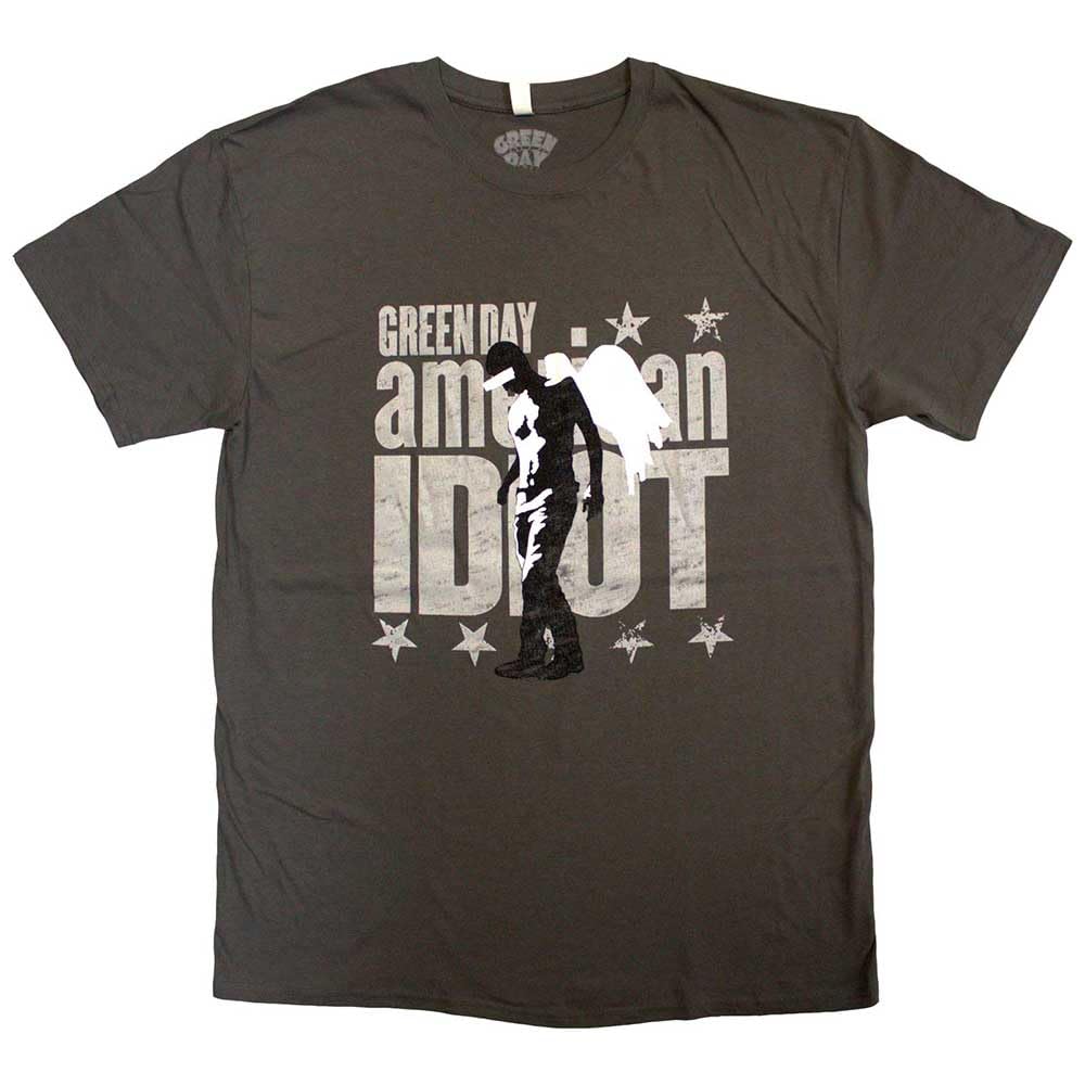Rock Off officially licensed products Green Day American Idiot Angel T Shirt L