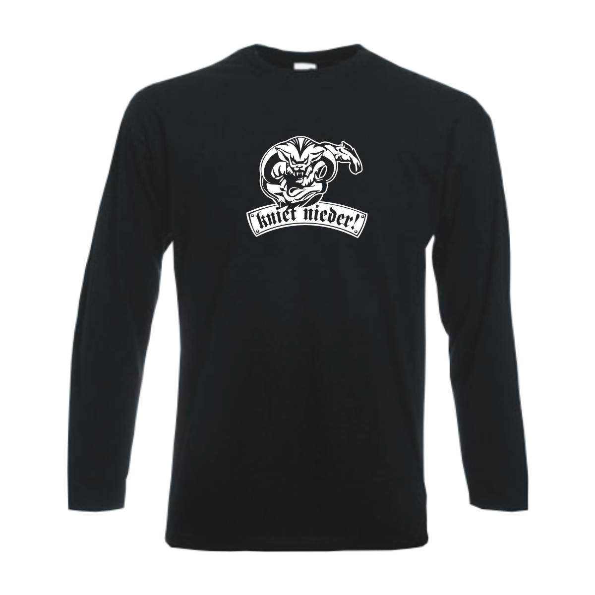 Longsleeve St. Pauli kniet nieder Ihr Bauern Fan Städteshirt, Herren Langarm T-Shirt, bedrucktes Langarmshirt auch große Größen S-6XL (SFU12-06b)