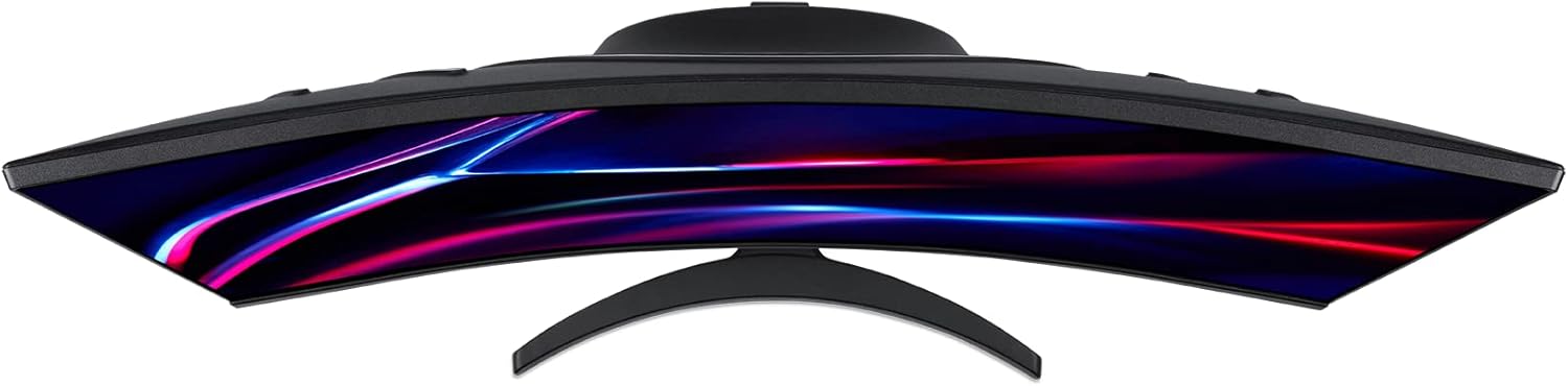 Nitro by Acer 27 Full HD 1920 x 1080 1500R Curve PC Gaming Monitor | AMD FreeSync Premium | 165Hz Refresh | 1ms (VRB) | ZeroFrame Design | 1 x Display Port 1.4 2 x HDMI 2.0 Ports ED270R Mbmiiphx Nitro by Acer 27 Full HD 1920 x 1080 1500R Curve PC Gaming Monitor | AMD FreeSync Premium | 165Hz Refresh | 1ms (VRB) | ZeroFrame Design | 1 x Display Port 1.4 2 x HDMI 2.0 Ports ED270R Mbmiiphx