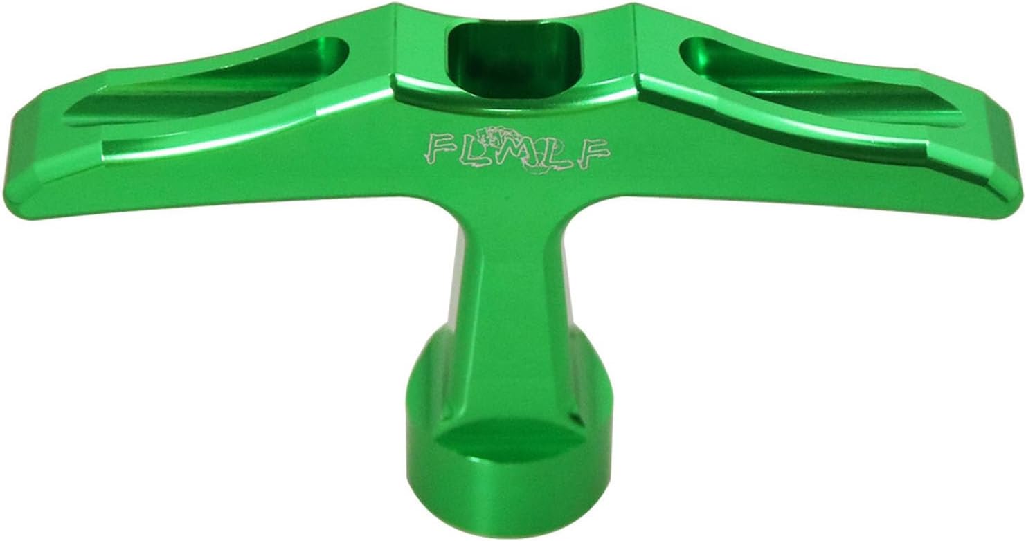 Alloy CNC Pull Starter Handle for Zenoah CY Rovan TSRC Engine for 1/5 Hpi Rofun Km Baja Lois 5ive-T FG GoPed Redcat Rc Car Parts (Green)
