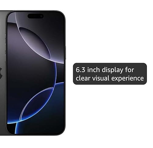 Amazon.com: Apple iPhone 16 Pro, US Version, 128GB, Black Titanium