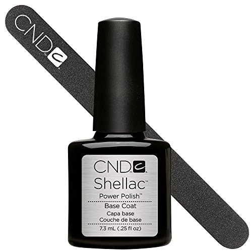 CND Shellac BASE COAT 7,3 ml + Gratis CND profesional de lima de uñas