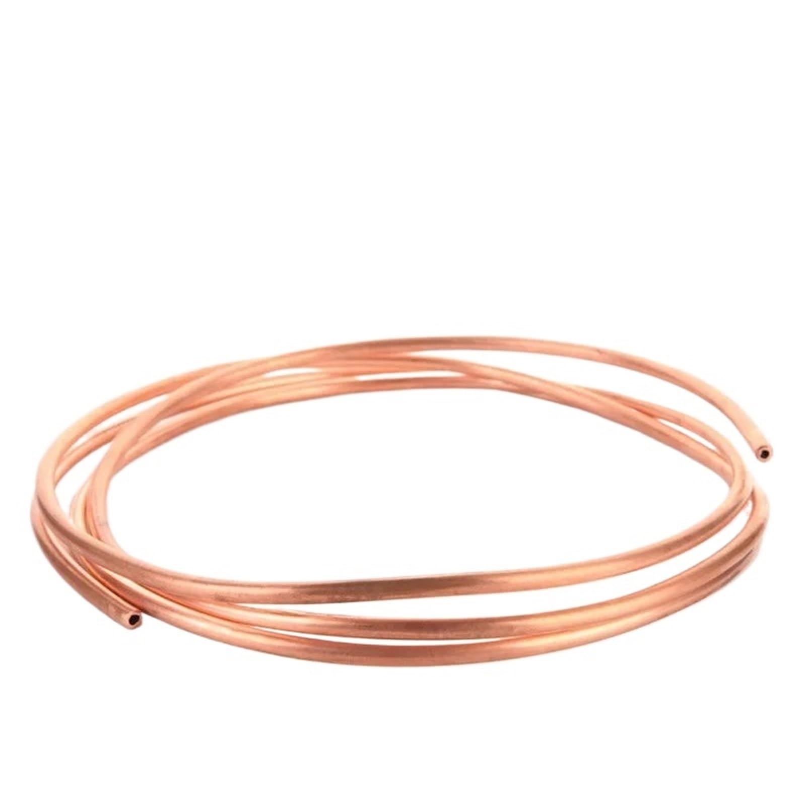 Tubo di rame Tubo di rame morbido a spirale 1M-5M OD 1,6-28mm T2 Tubi rossi for aria condizionata e refrigerazione Capillare 2/3/4/6/8/10/12(5 Meter,16 x 14mm)