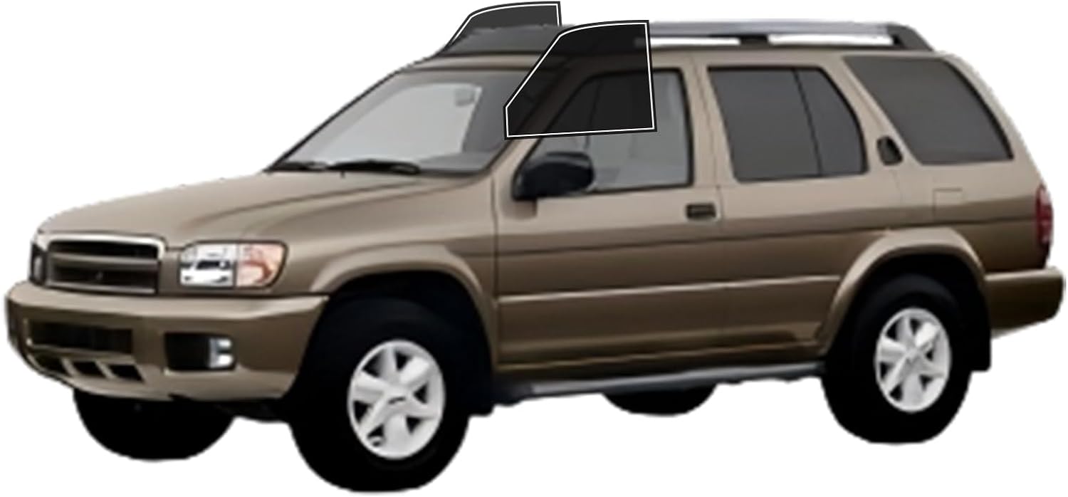 Precut Window Tint Film for Nissan Pathfinder 1990-1995 All Side+Rear Windshield 25% VLT 2Ply Anti-Shatter, UV Block, Privacy Protection, Easy Install, No Trimming Needed,Heat & Glare Reduction