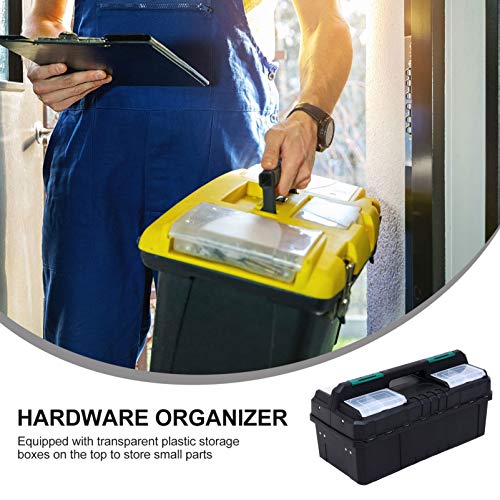 NICEXMAS Caixa Multifuncional de Armazenamento de Ferramentas de Hardware Recipiente de Armazenament