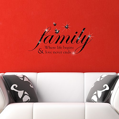 Walplus Wall Sticker, Black, 33 x 23 cm - Image 2